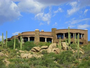 Desert Mountain Arizona Luxury Real Estate Beautiful Saguaro Cactus