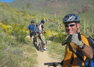Mountain Bike in Tonto Forest