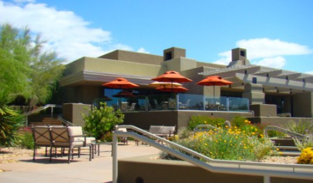 Sonoran Clubhouse Patio Relax in the Sun on the Patio