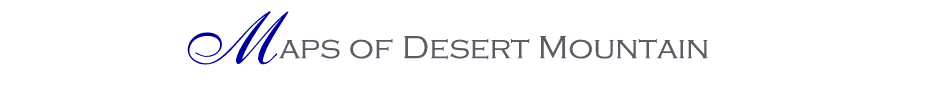 Desert Mountain Map
