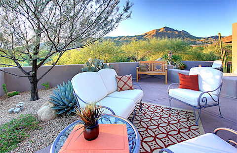 10674 E HONEY MESQUITE DR Scottsdale - Patio to Mountain