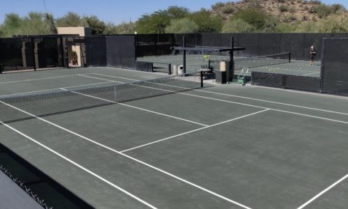 Desert Mountain Clay Tennis Courts Renovated